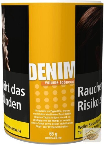 Denim American Blend Volumentabak in der Dose