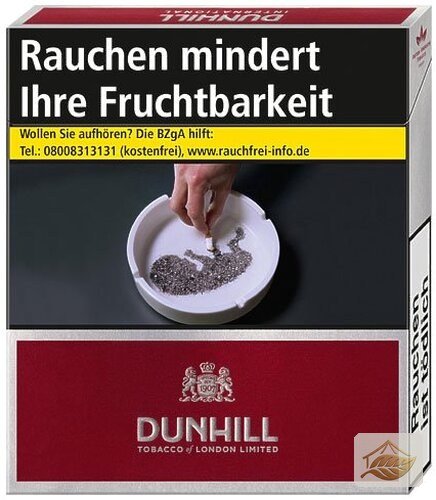 Dunhill rot 100 mm 20er