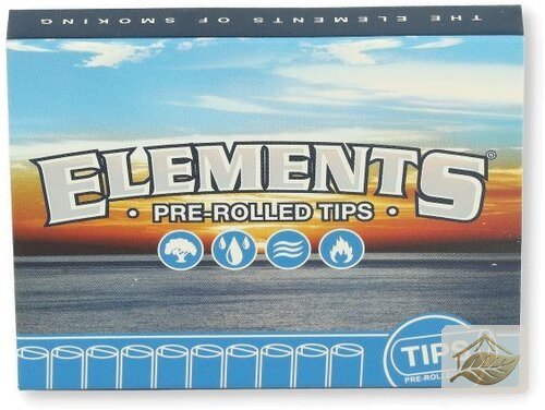 Elements Pre-Rolled Tips chlorfrei aus Papier