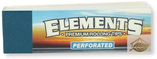 Elements Slim Filter Tips perforiert aus chlorfreiem Karton