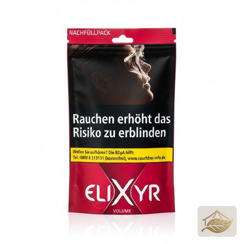 Elixyr Rot Volumentabak American Blend 95g Beutel