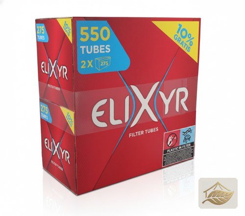 Elixyr Rot Filterhülsen King Size Großpackung