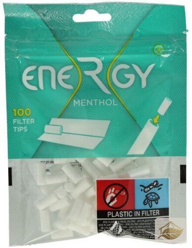 Elixyr+ Energy Menthol Filter Tips, 6 mm