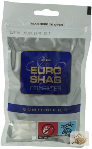 Euro Shag Feinfilter 8mm Eindrehfilter