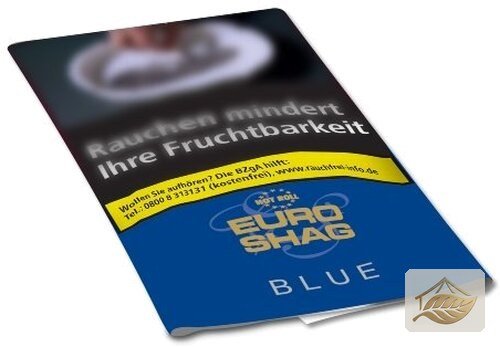 Euro Shag Blue Halfzware Feinschnitt für unterwegs