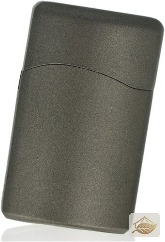 Eurojet Turbo Sturmfeuerzeug in Gunmetal Matt, Piezo-Zündung