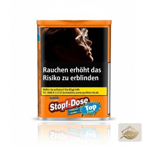 Fargo Tabak Orange 60g Stopf Dose Volumentabak