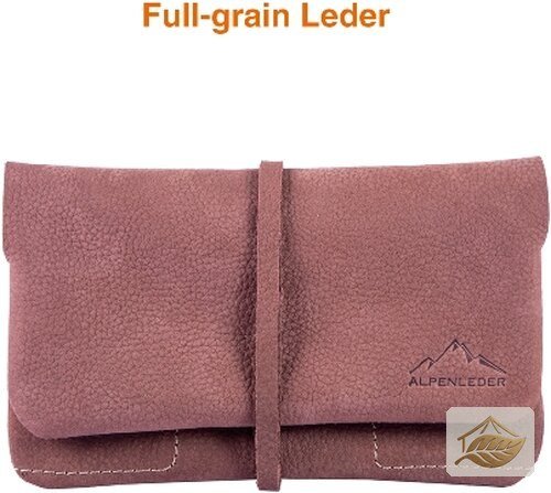 Beppi Old Wood Alpenleder Tabaktasche für Selbstdreher