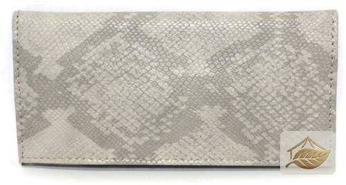 Zorr Feinschnitt-Tasche Wildleder Grau gemustert