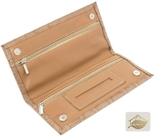Zorr Wildleder-Tabaktasche in Mocca