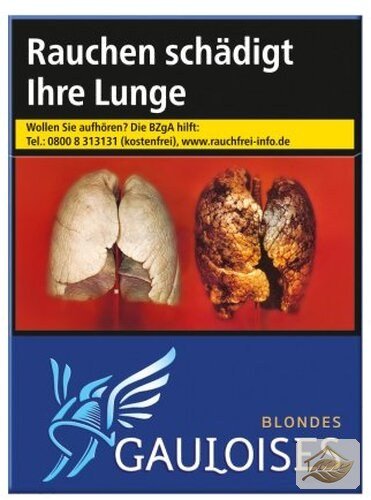 Gauloises Blondes Blau 20er