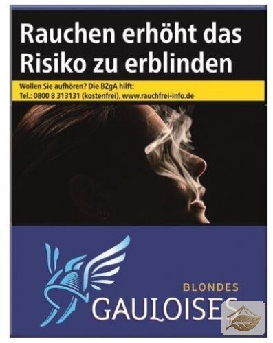 Gauloises Blondes Blau 60er