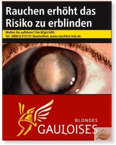 Gauloises Blondes Rot Zigaretten 35er