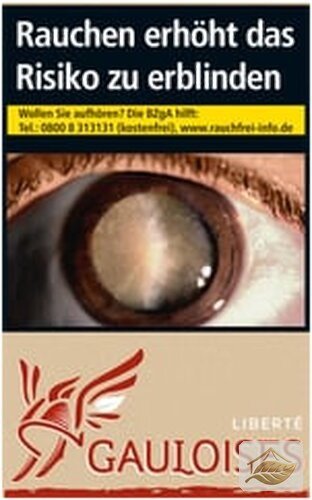 Gauloises Rot Liberte 20er