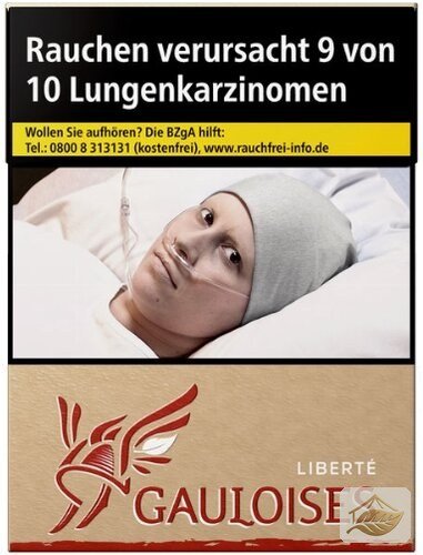Gauloises Rot Liberte 22er