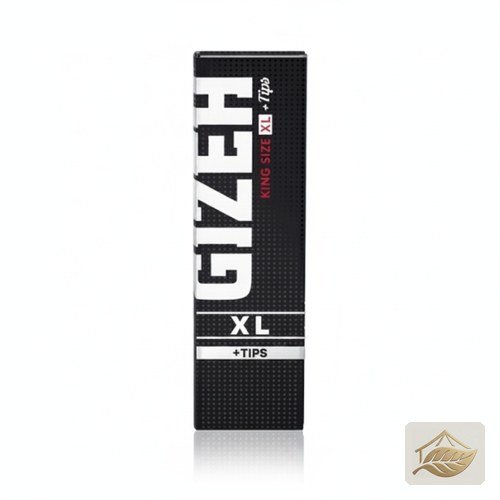 Gizeh Black XL Longpapers mit Tips (King Size)