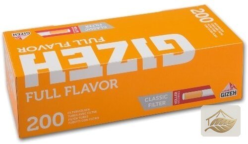 Gizeh Gelb Full Flavor Filterhülsen zum Stopfen