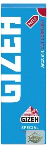 Gizeh Special Blau feines Zigarettenpapier mit Cut Corners