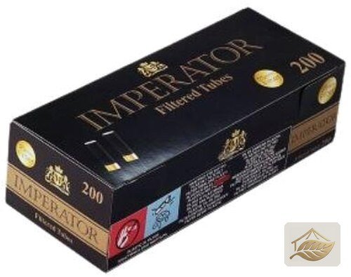 Imperator Black Filterhülsen mit Langfilter King Size