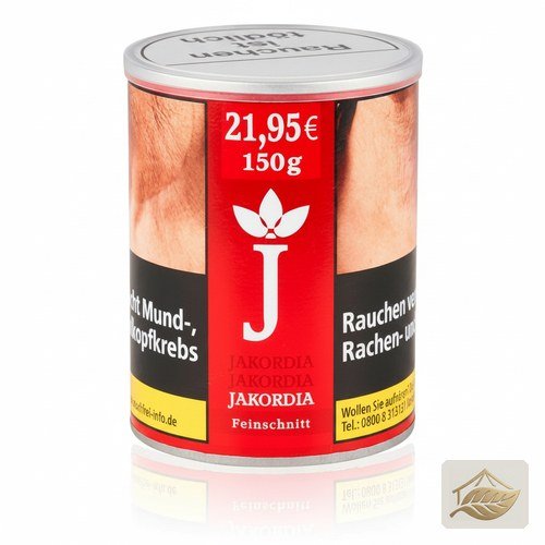 Jakordia American Blend Feinschnitt Tabak 150g Dose