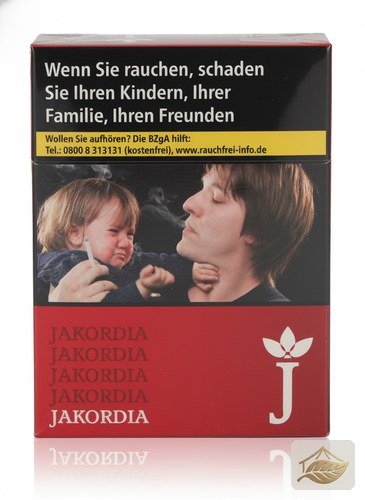Jakordia Rot Zigaretten 30er