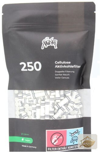 Kailar Slim Aktivkohlefilter 5,9 mm Weiß