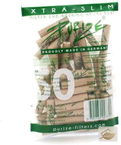 Purize Organic Aktivkohlefilter 6 mm Xtra Slim