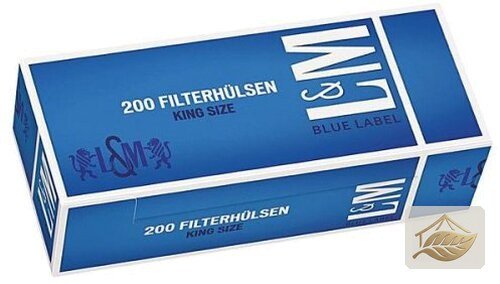 L&M Blue Label Filterhülsen King Size zum Selbststopfen