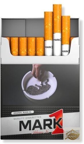 Mark Adams No. 1 Black Big Box Zigaretten 25er