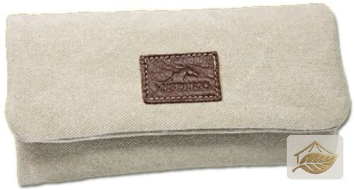 Mestango Drehertasche aus Grobleinen Beige