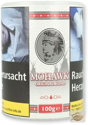 Mohawk Weiß Virginia Blend Feinschnitt in der Aromadose