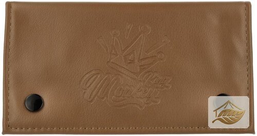 Monkey King Tabaktasche aus Kunstleder Braun