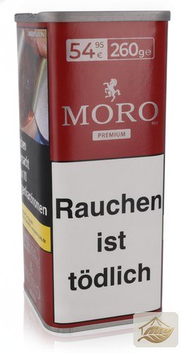 Moro Red Premium Feinschnitt in der Jumbo-Dose