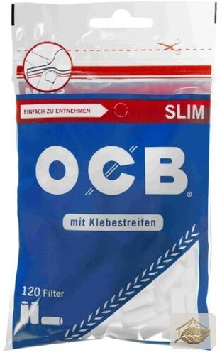 OCB Slim Eindrehfilter 6 mm zum Selberdrehen