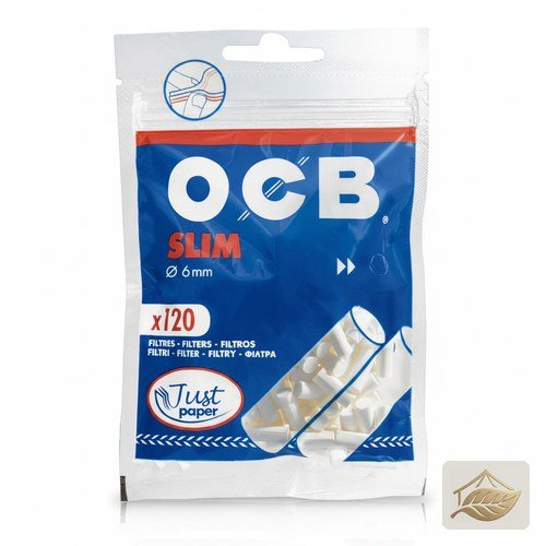 OCB Just Paper Slim Papierfilter 6mm ohne Kunststoff