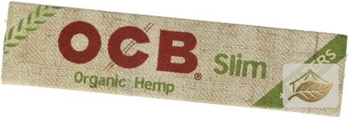 OCB Organic Hemp Slim Bio-Hanf-Drehpapier mit Tips