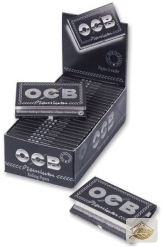 OCB Premium Black No 4 kurze Blättchen