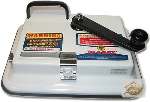 OCB Top-O-Matic Tisch-Stopfmaschine aus Metall