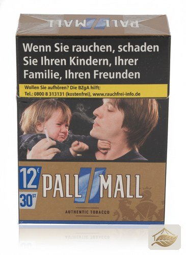 Pall Mall Authentic Blau Super 30er