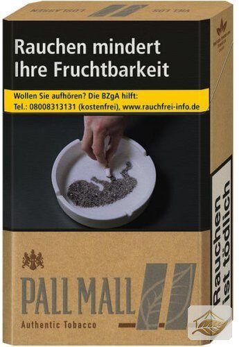 Pall Mall Authentic Silver ohne Zusätze 20er