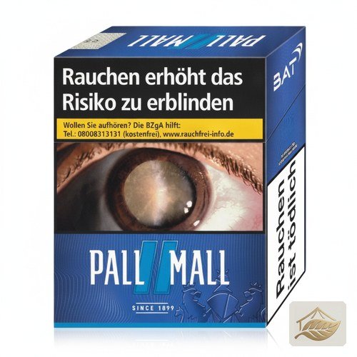 Pall Mall Blue King Zigaretten 38er