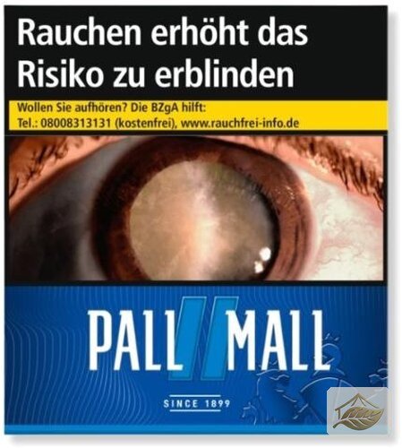 Pall Mall Blue King Zigaretten 37er