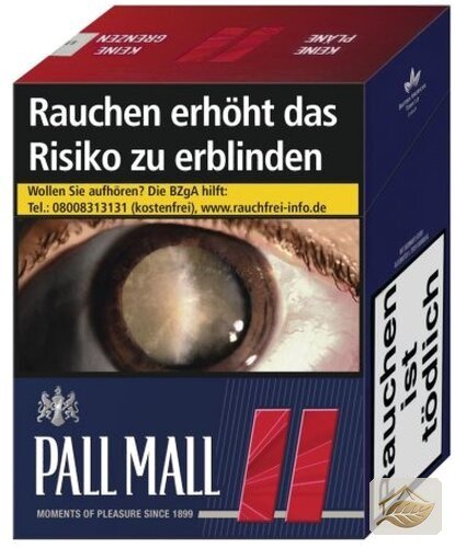 Pall Mall Rot Jumbo 50er