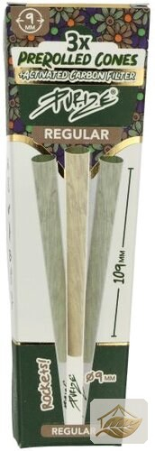 Purize Prerolled Cones Xtra Slim mit 6mm Aktivkohlefilter