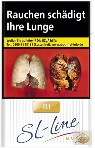 R1 Slim Line Gold Zigaretten 20er