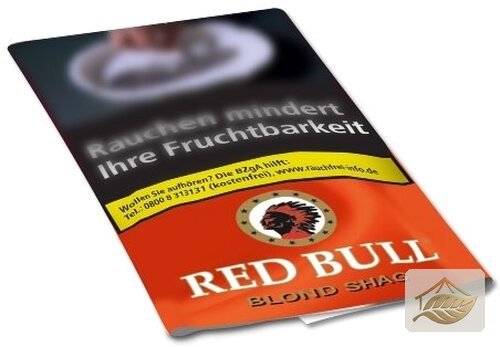 Red Bull Blond Shag heller Feinschnitt im Pouch