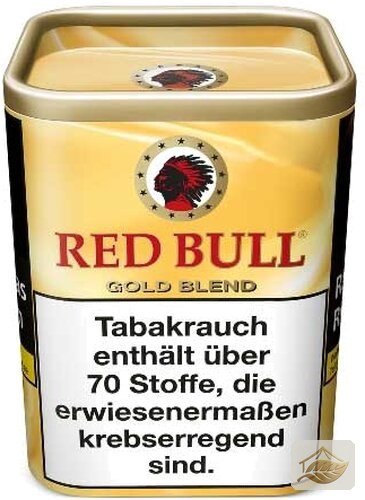 Red Bull Gold Blend Zigarettentabak in der Dose