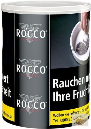 Rocco Black Feinschnitt-Tabak in der Dose