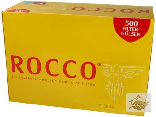 Rocco Zigarettenhülsen mit Papierfilter, King Size