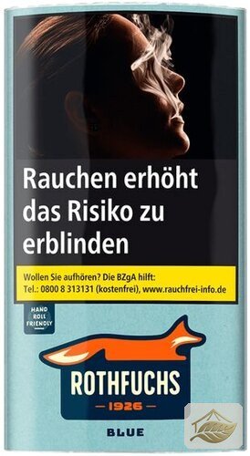 Rothfuchs Blue Feinschnitt zum Selberdrehen